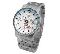 Vostok Europe Men's Watch Automatic Expedition North Pole Frost NH34-595A773, Bracelet