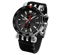 Vostok Europe Men's Watch Chronograph Energia Rocket Black/Anthracite VK61-575A588