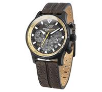 Vostok Europe Men's Watch Expedition South Pole Chronograph Brown/Black VR42-592C763, black, Modern