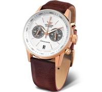 Vostok Europe Men's Watch with Leather Strap Sedan Chronograph Date 560B692, Strap.
