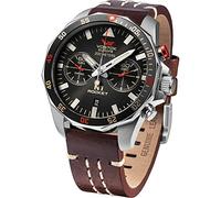 Vostok Europe Rocket Mens Analogue Quartz Watch with Leather Bracelet 6S21-225A618