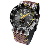 Vostok Europe Unisex's Analogue Automatic Watch with Leather Strap 575A539