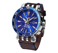 Vostok Europe Watch Automatic Gmt Energia Rocket Blue 2 Bands NH34-575A716B