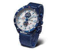 Vostok Europe YM8J-320D657-B Men's Watch Multifunction Almaz Space Station Blue