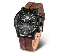 Vostok Expedition Compact Mens Analogue Quartz Watch with Leather Bracelet VK64-592C558