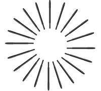 Vostoktech Passive Pen Replacement Nibs 20 Pieces Suitable for xppen Artist 12/12pro/13.3 Pro/ 15.6 pro/22R pro/24 Pro/Deco Pro S M SW WM (Black)