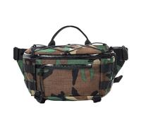 VOTAGOO GEAR X-Pac 7L Sling Bag, Lightweight Crossbody Waist Pack with Fidlock Buckle & YKK Zippers for Commute/Outdoor, Woodland Camo, One Size, Men Outdoor Chest Rig for Hunting Outdoot Hiking