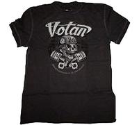 VOTAN - Let's Rock - Official Amplified Mens T Shirt (S) Grey