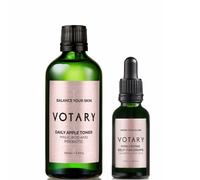 Votary Daily Apple Toner 100ml and Hyaluronic Self-Tan Drops 30ml Bundle