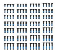 VOTATU Red Dot Mounting Screws Kit - 112 Pcs (28 Sets) Gunsmithing & Optics Screws, Include M3/M3.5/M4/#6-32/#4-40/#6-40/#6-48 (4 Pcs/Set) for Red Dot Sight & Plate Mounting