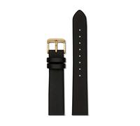 Votch Black with brushed gold buckle | 18mm