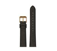 Votch Piñatex Black with brushed gold buckle | 18mm