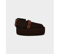 Votch Seb Vegan Bio-Based Bamboo Braided belt in brown - 125 (XXL)