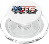 Vote Breaking Chains Patriotic Democracy Voting Rights PopSockets PopGrip for MagSafe