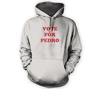 Vote for Pedro Hoodie [White XXL]