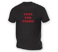 Vote for Pedro Mens T-Shirt [Black Medium]