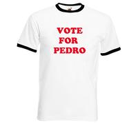 VOTE For PEDRO Napoleon Dynamite Retro Fruit of the Loom Cotton t-shirt