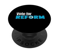 Vote for Reform UK Great Britain Patriot Political Brit PopSockets Adhesive PopGrip