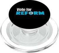 Vote for Reform UK Great Britain Patriot Political Brit PopSockets PopGrip for MagSafe