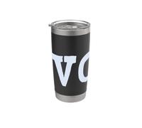 Vote in Pale Blue Lettering Stainless Steel Insulated Tumbler