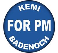 Vote Kemi Badenoch for PM - 59mm Badge/Badges Conservative Party