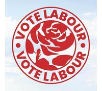 Vote Labour Election Politics Self-Adhesive Car Laptop Bumper Window Vinyl Decal