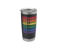 Vote Labour UK Rainbow General Election Vote Labour Party Stainless Steel Insulated Tumbler