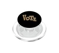 Vote Marquee Lights Retro Style Civic Voters PopSockets PopGrip for MagSafe