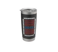 Vote Red White Blue Retro Voter Voting Election 2026 Stainless Steel Insulated Tumbler
