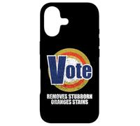 Vote Removes Stubborn Orange Stains! USA Election Democracy Case for iPhone 17