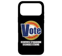 Vote Removes Stubborn Orange Stains! USA Election Democracy Case for iPhone 17 Pro Max