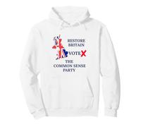 VOTE RESTORE BRITAIN UK PATRIOTS BRITISH PRIDE GB PROUD Pullover Hoodie
