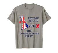 Vote Restore Britain UK Patriots British Pride GB Proud T-Shirt