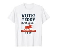 Vote Teddy Roosevelt Bull Moose Party Campaign T-Shirt