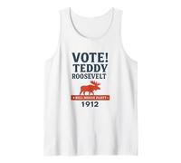 Vote Teddy Roosevelt Bull Moose Party Campaign Tank Top