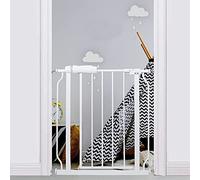 Vothco 29 Inch Wide Narrow Baby Gate Pressure Mounted for Stairs Doorways Walk Through Child Gates for Kids or Pets Indoor Safety Gates