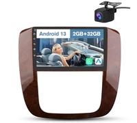 Votheon Android 13 Car Radio for GMC Sierra 2007-2013 with GPS Navigation Carplay Android Auto 2G+32G 9 Inch IPS Touch Screen Bluetooth FM Radio SWC Backup Camera