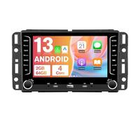 Votheon Android Car Radio 2GB+64GB for Chevrolet Chevy Silverado GMC Sierra Yukon 2007-2013 GPS Navigation with 7 inch Touch Screen CarPlay Android Auto Bluetooth SWC