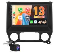 Votheon Android Car Radio for Chevy Silverado GMC Sierra 2014-2018, 4GB+64GB,Octa-core, WiFi, 10.1 inch Touch Screen, GPS Navigation CarPlay Android Auto SWC FM/AM Radio, Backup Camera