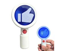 Voting Paddles Funny - Double Sided Yes No Answer Sign,Classroom Voting Paddles with Sound Button,for Student Teacher Workplace School Classroom Event Gathering