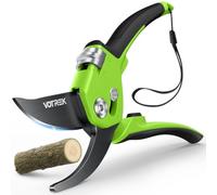VOTREK® 8.5" Garden Secateurs for Small Hands, Professional Bypass Pruner | Patented Stepless Handle, Japanese SK5 Blades, Heavy Duty Pruning Shears, Gardening Scissors for Grass, Branches & Stems