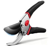 VOTREK® Bypass Garden Secateurs, 8.5" Professional Pruning Shears, Heavy Duty Hand Pruners Gardening Scissor for Fresh Branch Plant Flower Bonsai, 【SK5 Steel Blade】【Ergonomic Handle】【Built-in Spring】