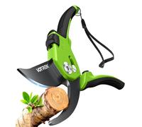 VOTREK Bypass Secateurs for small Hands with Continuously Adjustable Grip, SK5 Steel Blade & Sealed Spring-21.5cm Professional Pruning Shears for Rose, Branch, Plant, Garden Pruner Scissor Hedge Shear