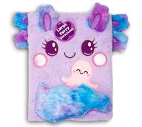 VOTUM Fuzzy Sketch Book: Personalized Artist Sketchbook: Sketching, Drawing and Creative Doodling. Notebook and Sketchbook to Draw and Journal (Axolotl)