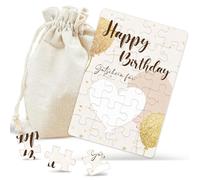 Voucher Birthday, Vouchers to Fill Yourself, Happy Birthday Voucher Puzzle, Wish Voucher, Funny Birthday Card, Birthday Gifts for Yourself, Family and Friends