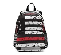 voucong 1776 Distressed American Flag Usa Black toddler boy backpack for 2 year old with leash books bag for 2 year old mochila para ni?os de 5 a?os