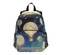voucong Colorful Hot Air Balloon Night kids mini backpack drawstring bookbags for 6 year old mochilas escolares para ni?os de 3 a?os