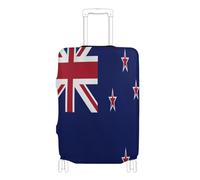 voucong Elastic Large Covers for Luggage Scratchproof Cover for Suitcase Travel Essentials Fit 18-32 Inch New Zealand Flag Zealander Kiwi National Blue