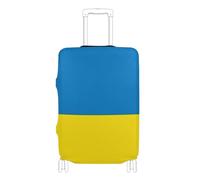 voucong Elastic Large Luggage Cover Scratchproof suitcases Cover Luggage Protector Fit 18-32 Inch Ukraine Flag Blue Yellow Ukrainian National