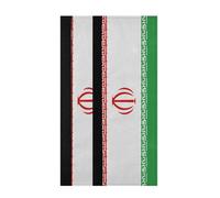 voucong Flag of Iran Green Red Refrigerator Handle Protector Washable Kitchen Appliance Decor Off Stains Fingerprint for Refrigerator